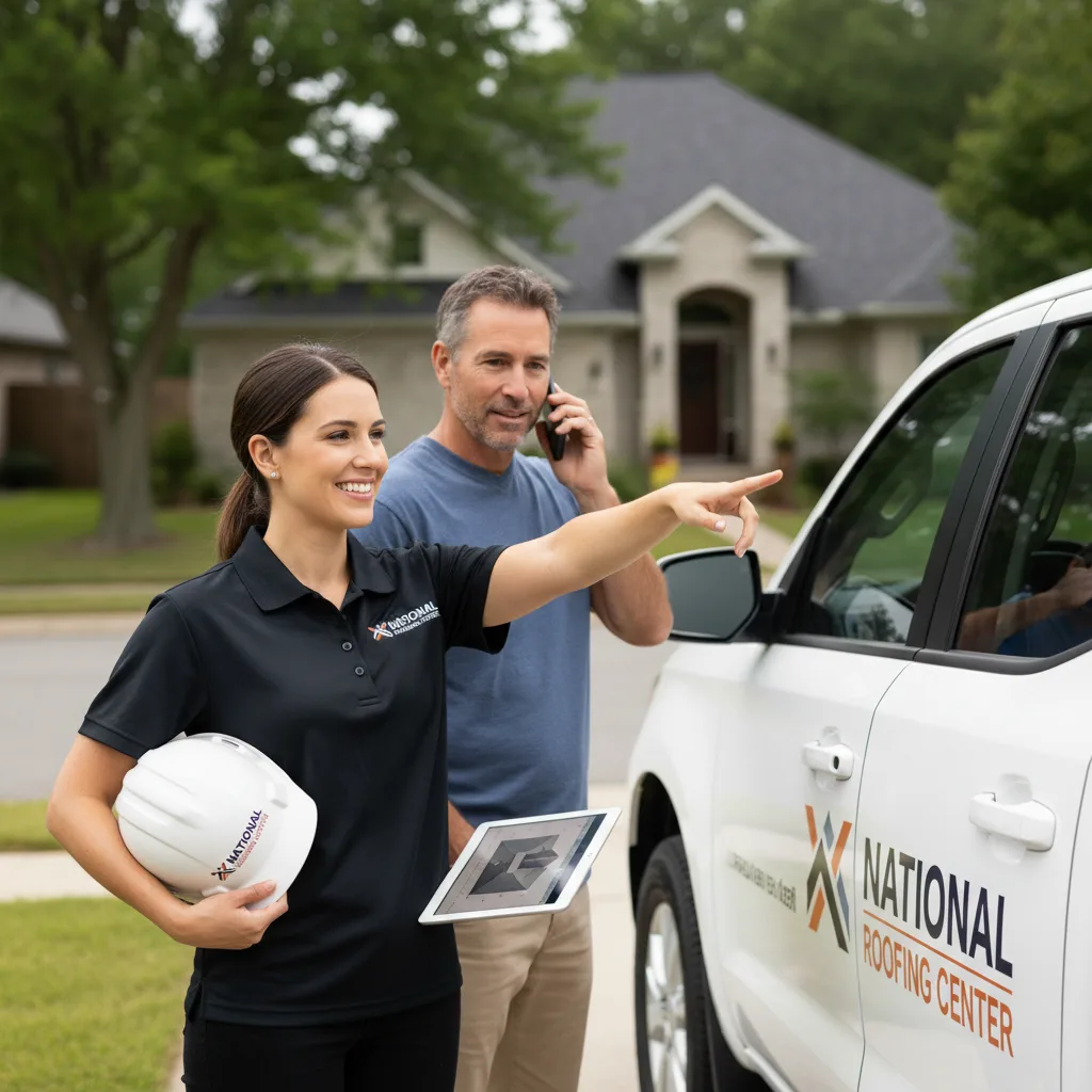 National Roofing Center customer support in Hutchins