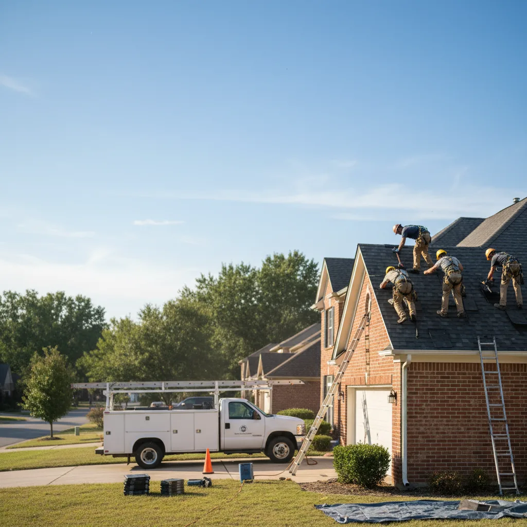 Roof Repair in Hutchins